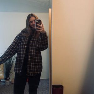 COZY PLAID JACKET
